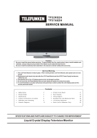 Telefunken TF-37A82-H-Service-Manual